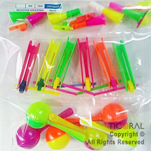 KIT SONIDO FLUO MULTICOLOR X 24 PRODUCTOS (PF0071)
